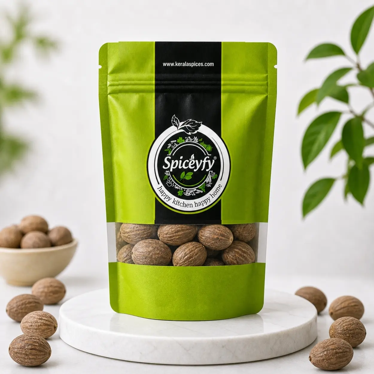 nutmeg without shell Nutmeg Without shell | ജാതിക്ക | जायफल - Image 1